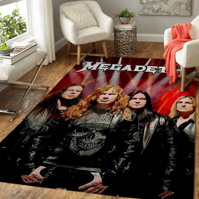 Musik der Megadeth-Band Teppich, Teppiche - Outdoor Teppich, Teppich Wohnzimmer, Küchenteppich, Kinderzimmer, Modern
