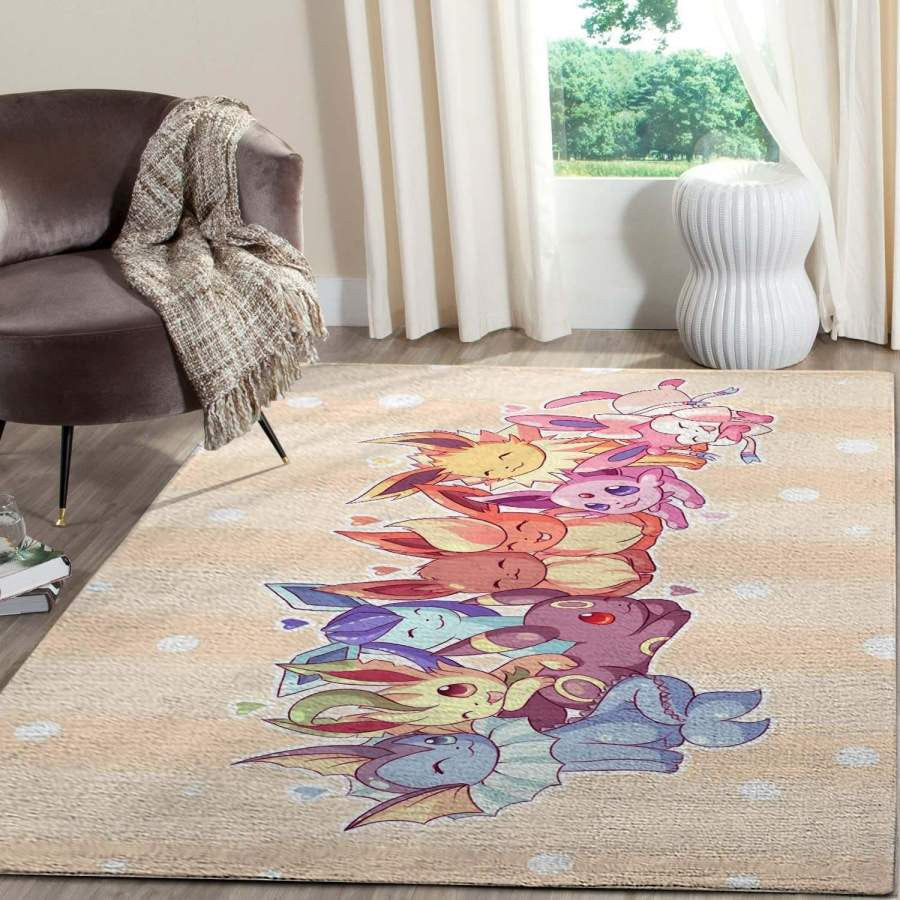 Pokemon Gaming Floor Decor 19112210 Teppich, Teppiche - Outdoor Teppich, Teppich Wohnzimmer, Küchenteppich, Kinderzimmer, Modern