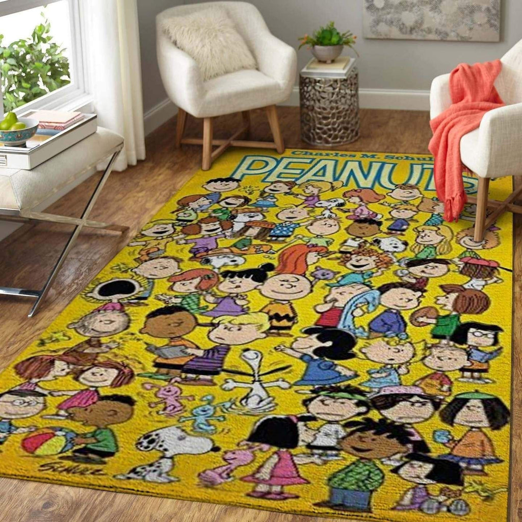 Snoopy Weihnachten Sn12 Teppich, Teppiche - Outdoor Teppich, Teppich Wohnzimmer, Küchenteppich, Kinderzimmer, Modern