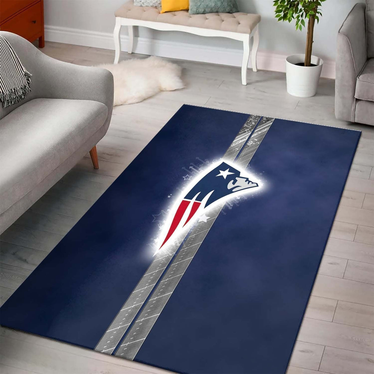New England Patriots Area Nfl Fußballmannschaft Logo007 Teppich, Teppiche - Outdoor Teppich, Teppich Wohnzimmer, Küchenteppich, Kinderzimmer, Modern