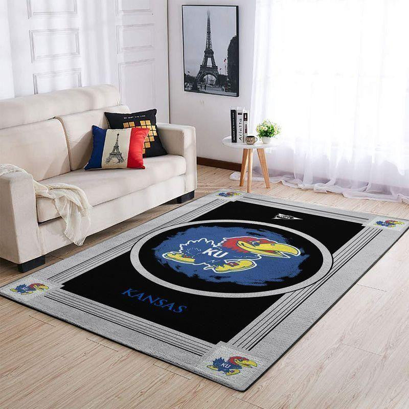 Kansas Jayhawks Area Ncaa Football Basketball20030334 Teppich, Teppiche - Outdoor Teppich, Teppich Wohnzimmer, Küchenteppich, Kinderzimmer, Modern