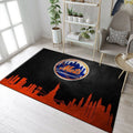New York Mets Mlb 10 Teppich, Teppiche - Outdoor Teppich, Teppich Wohnzimmer, Küchenteppich, Kinderzimmer, Modern