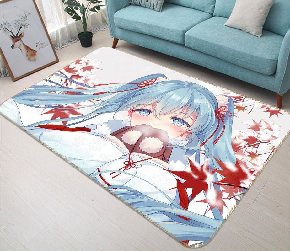 Hatsune Miku-Anime 8 Teppich, Teppiche - Outdoor Teppich, Teppich Wohnzimmer, Küchenteppich, Kinderzimmer, Modern