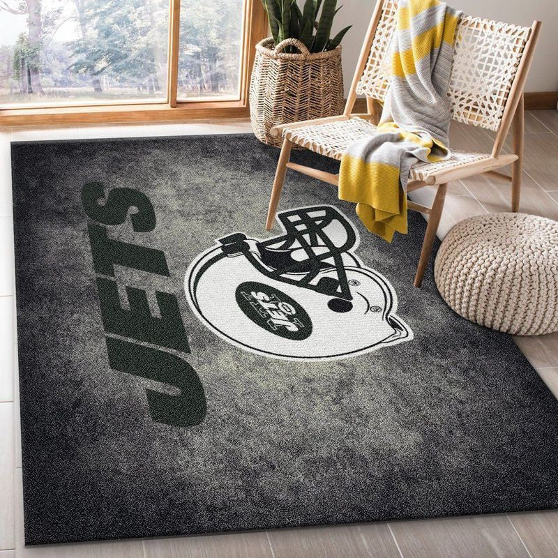 New York Jets NFL 19 Teppich, Teppiche - Outdoor Teppich, Teppich Wohnzimmer, Küchenteppich, Kinderzimmer, Modern
