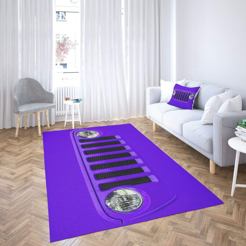 Jeep Teppich, Teppiche - Outdoor Teppich, Teppich Wohnzimmer, Küchenteppich, Kinderzimmer, Modern