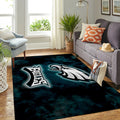 Philadelphia Eagles Area Nfl Football Team Logo009 Teppich, Teppiche - Outdoor Teppich, Teppich Wohnzimmer, Küchenteppich, Kinderzimmer, Modern