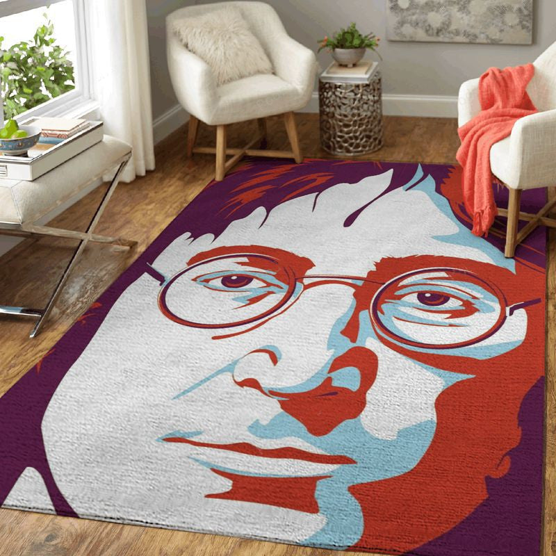 John Lennon, die Beatles 1 Teppich, Teppiche - Outdoor Teppich, Teppich Wohnzimmer, Küchenteppich, Kinderzimmer, Modern