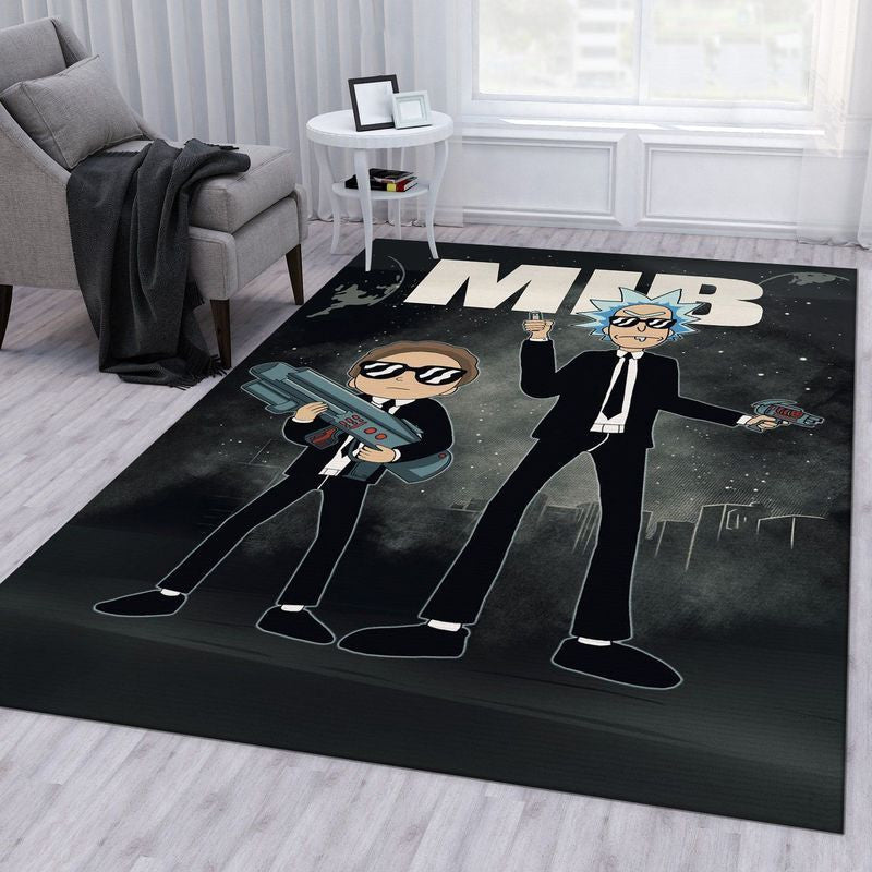 Rick and Morty 18 Area Floor Decor And Teppich, Teppiche - Outdoor Teppich, Teppich Wohnzimmer, Küchenteppich, Kinderzimmer, Modern