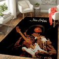Jimi Guitar Music For Fans Area Floor Decor Teppich, Teppiche - Outdoor Teppich, Teppich Wohnzimmer, Küchenteppich, Kinderzimmer, Modern