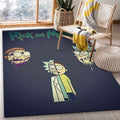 Rick and Morty 105 Area Bodendekoration und Teppich, Teppiche - Outdoor Teppich, Teppich Wohnzimmer, Küchenteppich, Kinderzimmer, Modern