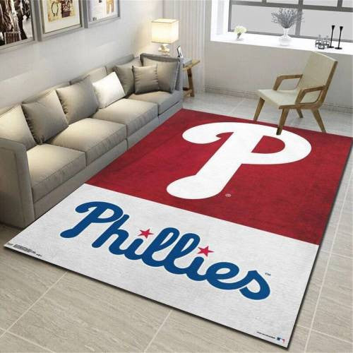 Philadelphia Phillies Mlb 5 Teppich, Teppiche - Outdoor Teppich, Teppich Wohnzimmer, Küchenteppich, Kinderzimmer, Modern
