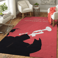 No012 Mein Louis Armstrong Minimal Musicwork Minimal Musicworks Für Fans Teppich, Teppiche - Outdoor Teppich, Teppich Wohnzimmer, Küchenteppich, Kinderzimmer, Modern