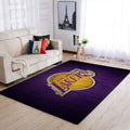 Los Angeles Lakers Bereich NBA-Basketballteam Logo033 Teppich, Teppiche - Outdoor Teppich, Teppich Wohnzimmer, Küchenteppich, Kinderzimmer, Modern