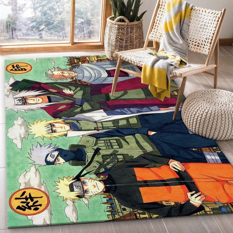 Naruto-Anime 5 Teppich, Teppiche - Outdoor Teppich, Teppich Wohnzimmer, Küchenteppich, Kinderzimmer, Modern
