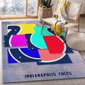 Indianapolis Colts NFL 24 Teppich, Teppiche - Outdoor Teppich, Teppich Wohnzimmer, Küchenteppich, Kinderzimmer, Modern