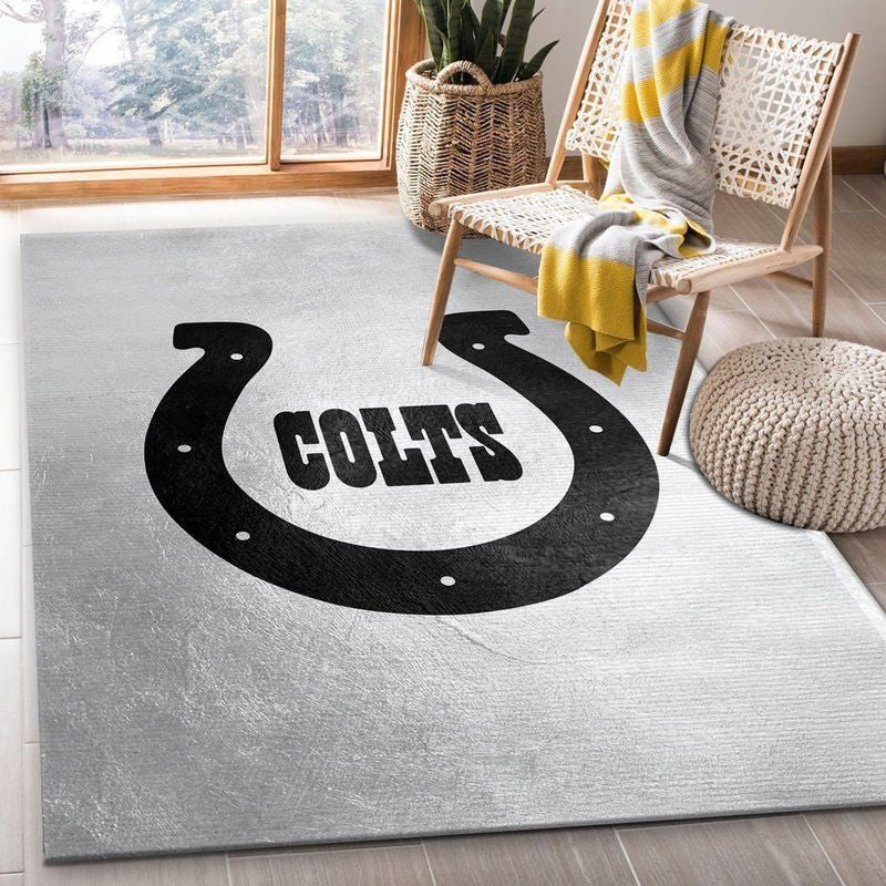 Indianapolis Colts NFL 1 Teppich, Teppiche - Outdoor Teppich, Teppich Wohnzimmer, Küchenteppich, Kinderzimmer, Modern