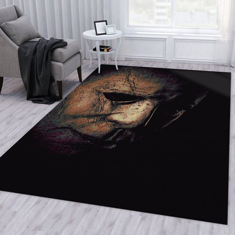 Michael Myers Vektorgrafiken Teppich, Teppiche - Outdoor Teppich, Teppich Wohnzimmer, Küchenteppich, Kinderzimmer, Modern