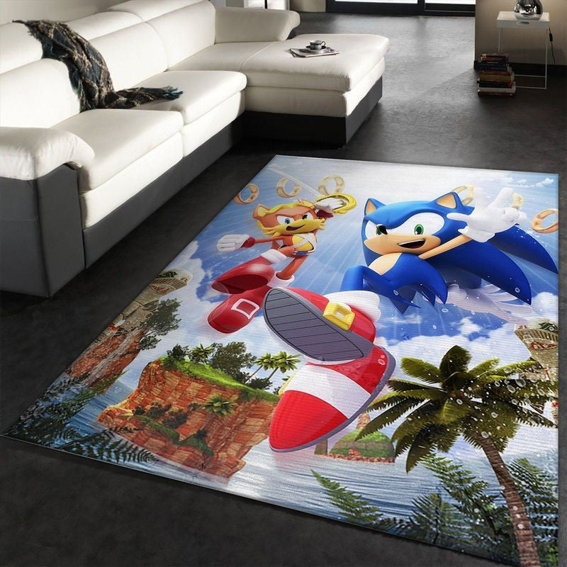 Sonic Super Digest Teppich, Teppiche - Outdoor Teppich, Teppich Wohnzimmer, Küchenteppich, Kinderzimmer, Modern
