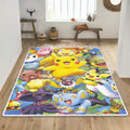 Pikachu 002 Teppich, Teppiche - Outdoor Teppich, Teppich Wohnzimmer, Küchenteppich, Kinderzimmer, Modern
