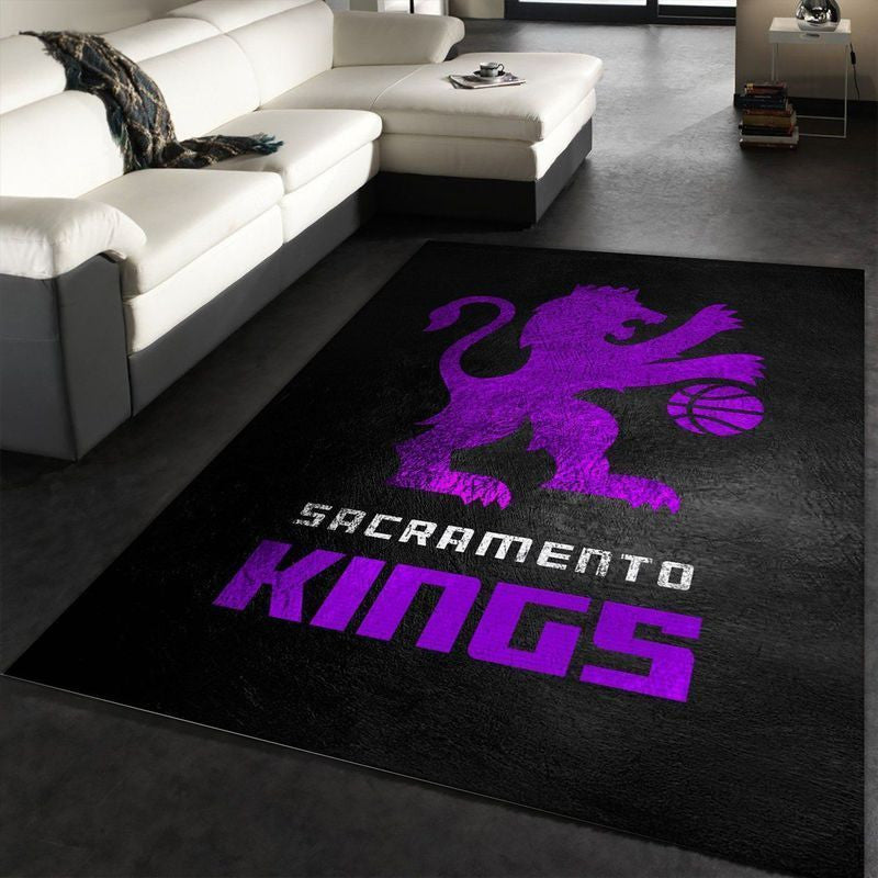 Sacramento Kings NBA 6 Teppich, Teppiche - Outdoor Teppich, Teppich Wohnzimmer, Küchenteppich, Kinderzimmer, Modern