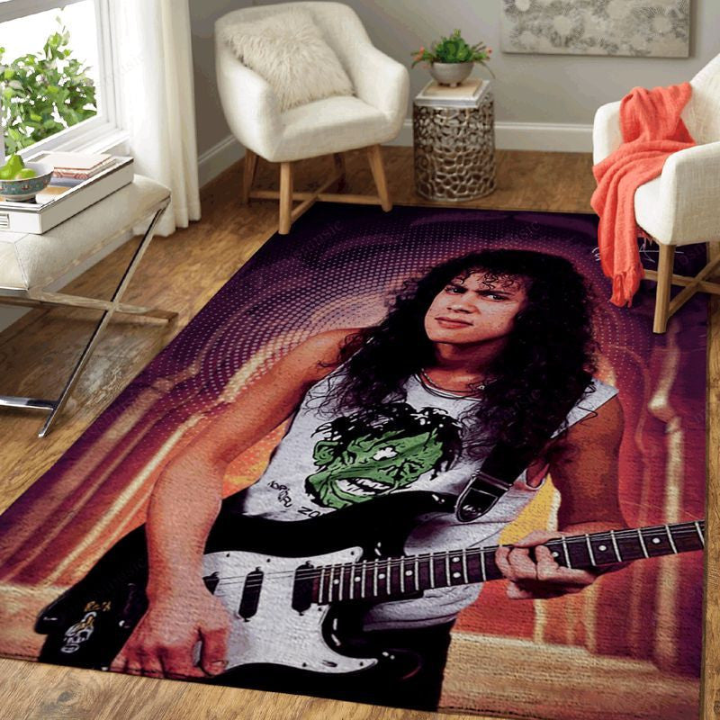 Kirk Hammett Musik Ii Teppich, Teppiche - Outdoor Teppich, Teppich Wohnzimmer, Küchenteppich, Kinderzimmer, Modern