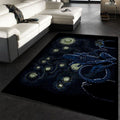 Sternenklarer Xenomorph 001 Teppich, Teppiche - Outdoor Teppich, Teppich Wohnzimmer, Küchenteppich, Kinderzimmer, Modern
