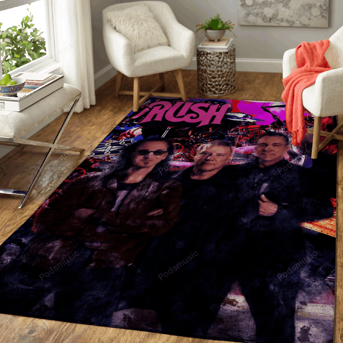 Rush-Band-Musik für Fans Teppich, Teppiche - Outdoor Teppich, Teppich Wohnzimmer, Küchenteppich, Kinderzimmer, Modern