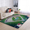 Los Angeles Dodgers Area Mlb Baseball Team Logo026 Teppich, Teppiche - Outdoor Teppich, Teppich Wohnzimmer, Küchenteppich, Kinderzimmer, Modern