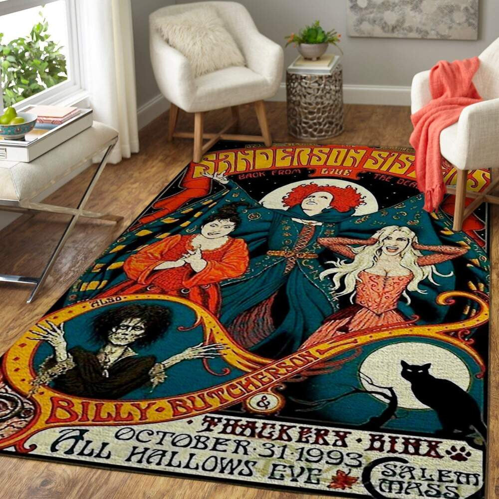 Sanderson Sisters Hocus Pocus Film Hp190830 Bereich Teppich, Teppiche - Outdoor Teppich, Teppich Wohnzimmer, Küchenteppich, Kinderzimmer, Modern