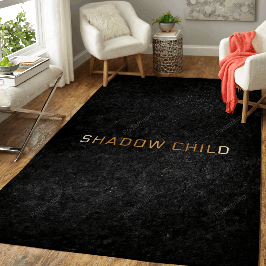 Shadow Child Gold-Abzeichen für Fans Teppich, Teppiche - Outdoor Teppich, Teppich Wohnzimmer, Küchenteppich, Kinderzimmer, Modern