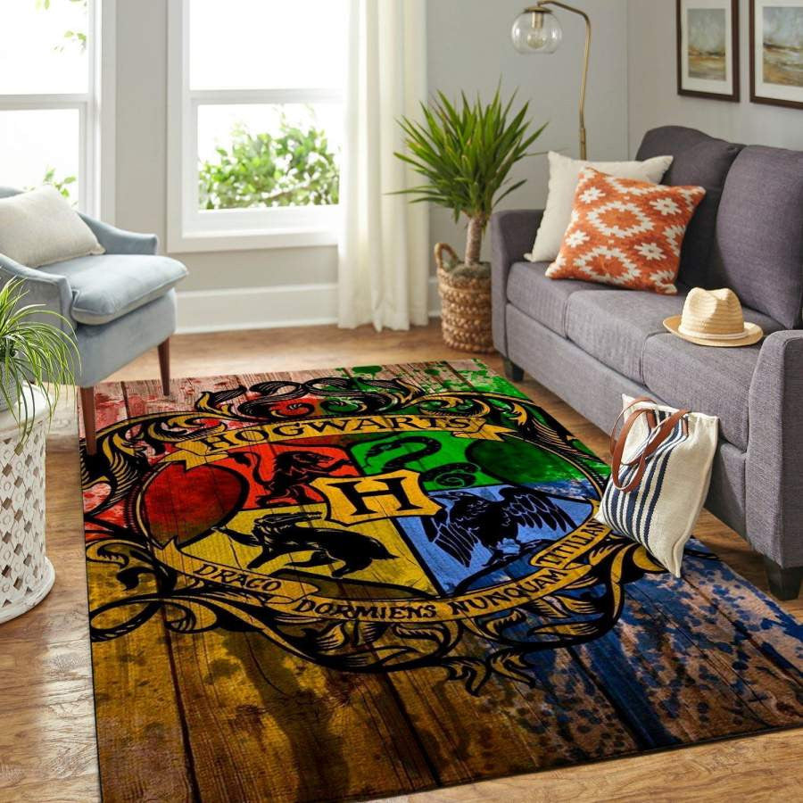 Harry Potter Hogwarts Film Ofd 1912233 Teppich, Teppiche - Outdoor Teppich, Teppich Wohnzimmer, Küchenteppich, Kinderzimmer, Modern