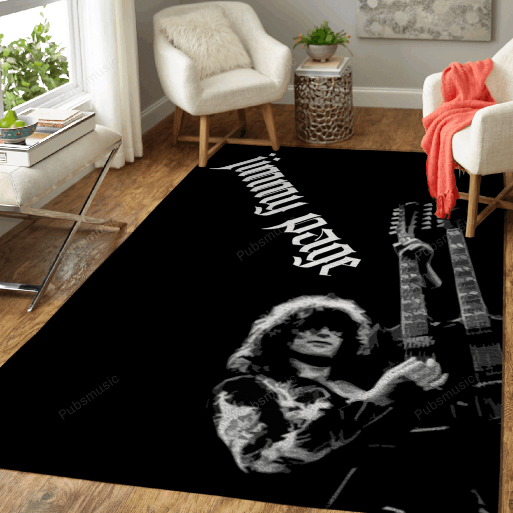 Jimmy Page Musicwork für Fans Teppich, Teppiche - Outdoor Teppich, Teppich Wohnzimmer, Küchenteppich, Kinderzimmer, Modern