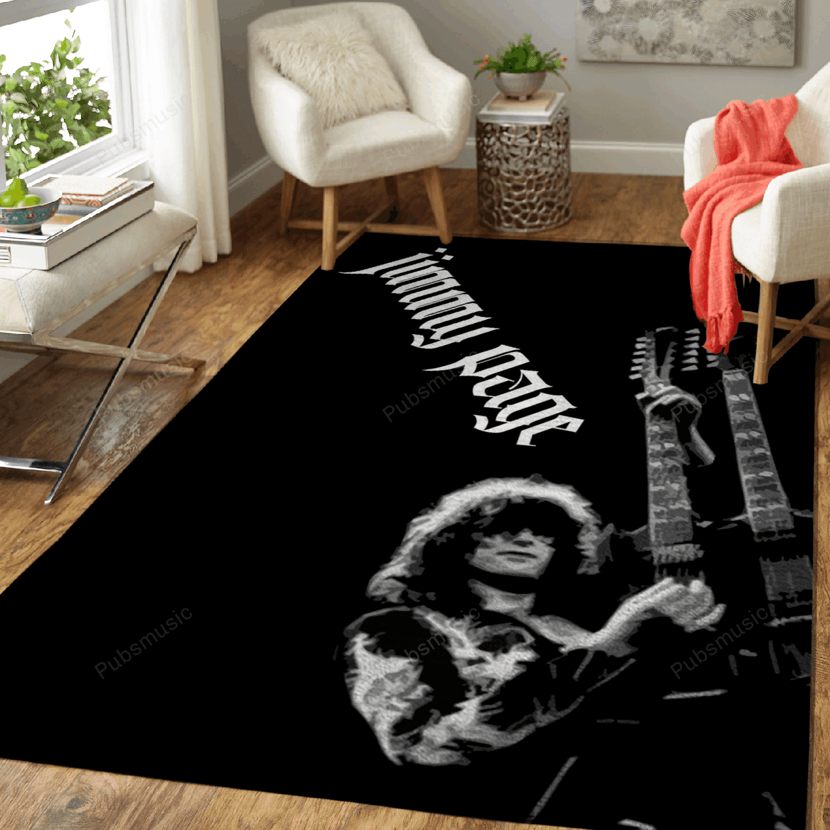 Jimmy Page Musicwork für Fans Teppich, Teppiche - Outdoor Teppich, Teppich Wohnzimmer, Küchenteppich, Kinderzimmer, Modern