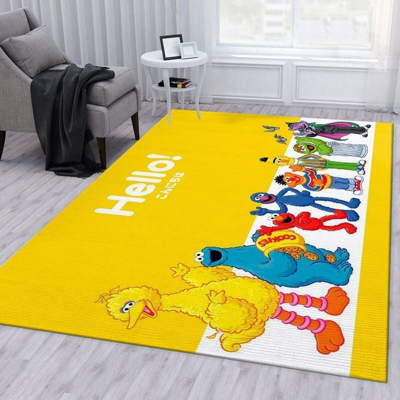 Sesamstraße 10 Teppich, Teppiche - Outdoor Teppich, Teppich Wohnzimmer, Küchenteppich, Kinderzimmer, Modern