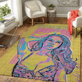 Selena Gomez 1 Teppich, Teppiche - Outdoor Teppich, Teppich Wohnzimmer, Küchenteppich, Kinderzimmer, Modern