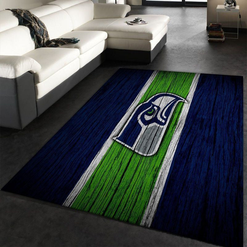 Seattle Seahawks NFL 26 Teppich, Teppiche - Outdoor Teppich, Teppich Wohnzimmer, Küchenteppich, Kinderzimmer, Modern