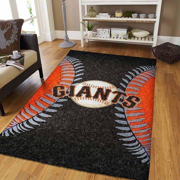 San Francisco Giants Area Mlb-Baseballteam Logo019 Teppich, Teppiche - Outdoor Teppich, Teppich Wohnzimmer, Küchenteppich, Kinderzimmer, Modern