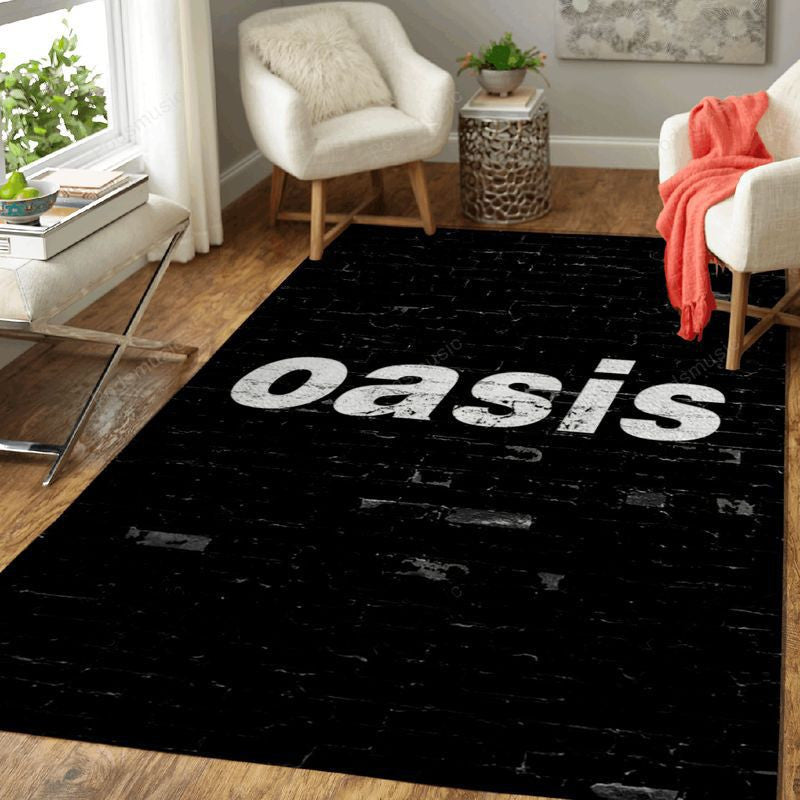 Oasis-Band-Musik Teppich, Teppiche - Outdoor Teppich, Teppich Wohnzimmer, Küchenteppich, Kinderzimmer, Modern