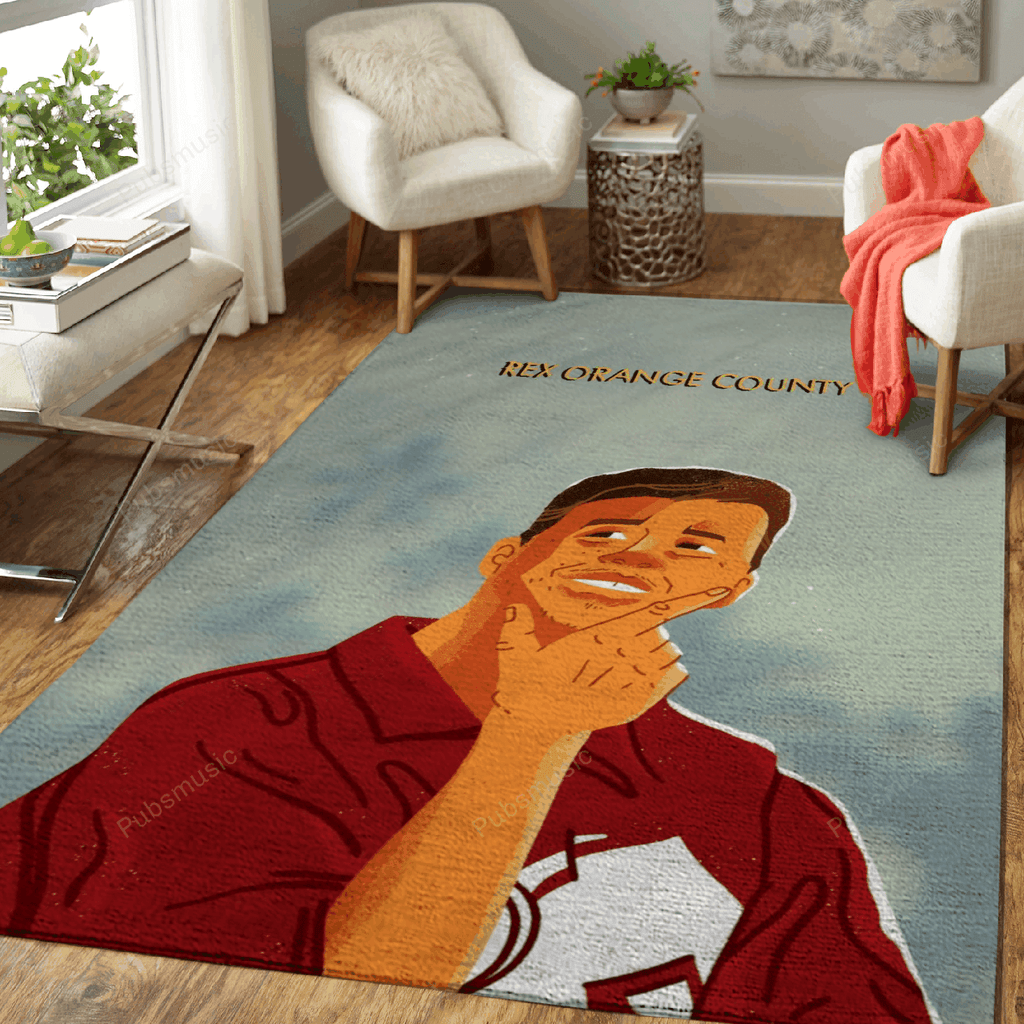 Rex Orange County Musik für Fans Teppich, Teppiche - Outdoor Teppich, Teppich Wohnzimmer, Küchenteppich, Kinderzimmer, Modern