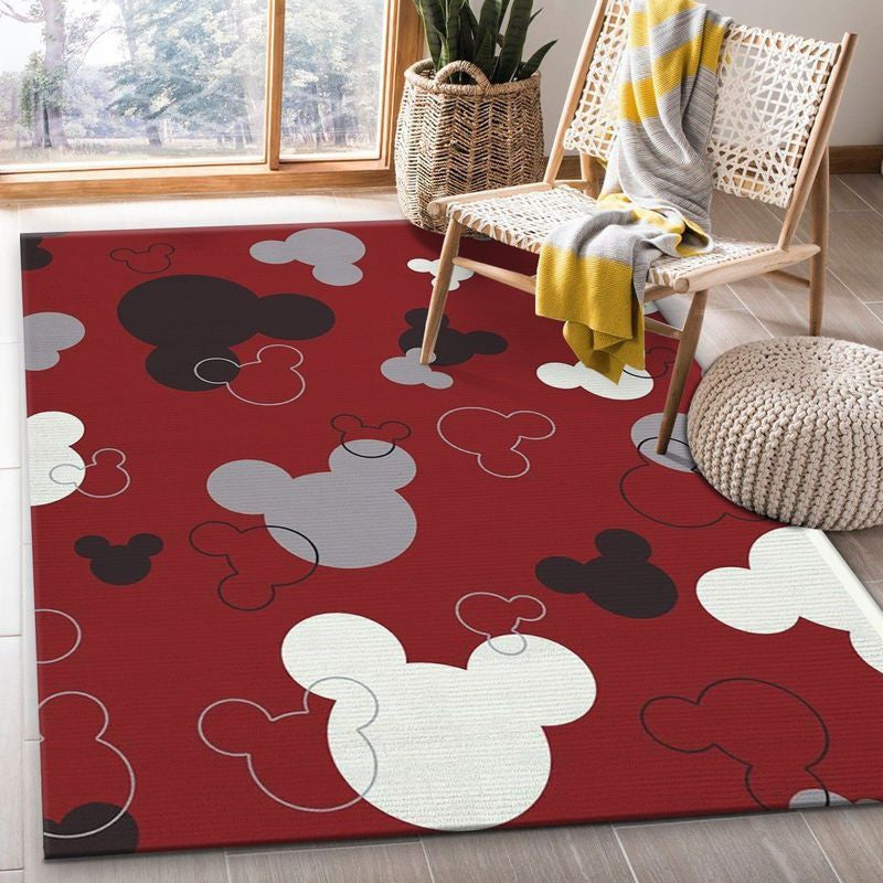 Micky Maus Disney 40 Teppich, Teppiche - Outdoor Teppich, Teppich Wohnzimmer, Küchenteppich, Kinderzimmer, Modern