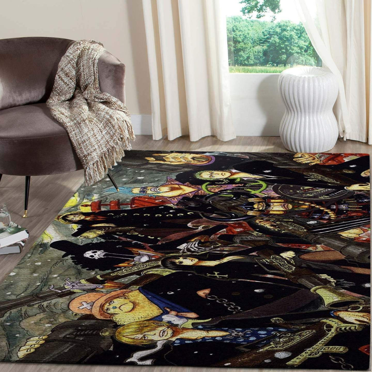 One Piece Anime Area Weihnachtsgeschenk002 Teppich, Teppiche - Outdoor Teppich, Teppich Wohnzimmer, Küchenteppich, Kinderzimmer, Modern