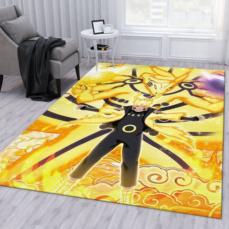 Naruto Kurama-Anime Teppich, Teppiche - Outdoor Teppich, Teppich Wohnzimmer, Küchenteppich, Kinderzimmer, Modern