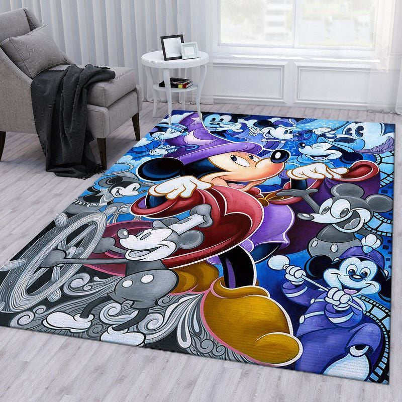 Micky Maus Disney 15 Teppich, Teppiche - Outdoor Teppich, Teppich Wohnzimmer, Küchenteppich, Kinderzimmer, Modern