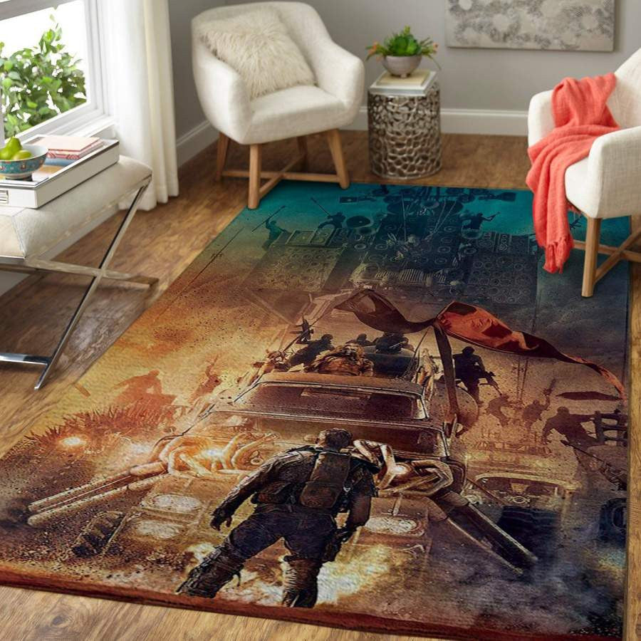 Mad Max Fury Road Movie Ofd 191026 Teppich, Teppiche - Outdoor Teppich, Teppich Wohnzimmer, Küchenteppich, Kinderzimmer, Modern