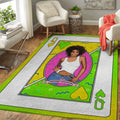 Königin Whitney Houston Königin der Musik Teppich, Teppiche - Outdoor Teppich, Teppich Wohnzimmer, Küchenteppich, Kinderzimmer, Modern