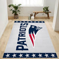 New England Patriots Nfl Logo-Bereich für Geschenk-Schlafzimmer Teppich, Teppiche - Outdoor Teppich, Teppich Wohnzimmer, Küchenteppich, Kinderzimmer, Modern