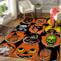 Halloween-Bodendekoration in limitierter Auflage Lsb190827 Teppich, Teppiche - Outdoor Teppich, Teppich Wohnzimmer, Küchenteppich, Kinderzimmer, Modern