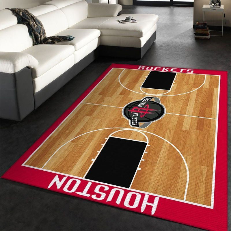 Houston Rockets nba 2 Teppich, Teppiche - Outdoor Teppich, Teppich Wohnzimmer, Küchenteppich, Kinderzimmer, Modern