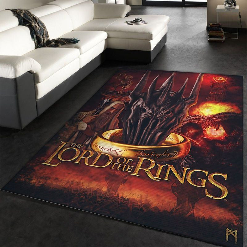 Miguel Firewolf Der Herr der Ringe Disney Teppich, Teppiche - Outdoor Teppich, Teppich Wohnzimmer, Küchenteppich, Kinderzimmer, Modern