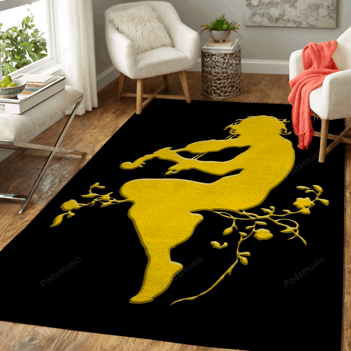 Magie der Musik Musik für Fans Teppich, Teppiche - Outdoor Teppich, Teppich Wohnzimmer, Küchenteppich, Kinderzimmer, Modern